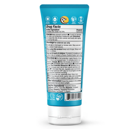 SPF 30 Clear Zinc Sunscreen Cream - Unscented