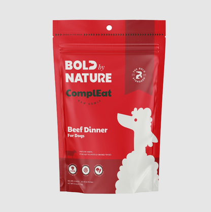 Frozen Beef Dinner for Dogs