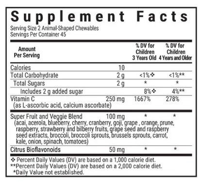 Rainforest Animalz Vitamin C - Orange