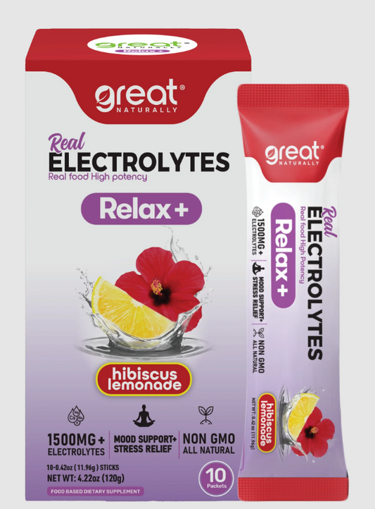 Electrolytes RELAX+ - Hibiscus Lemonade