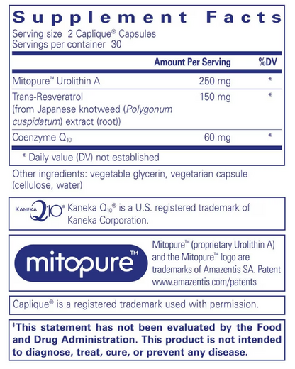 RENUAL with Mitopure™ Urolithin A