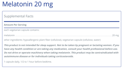 Melatonin 20mg