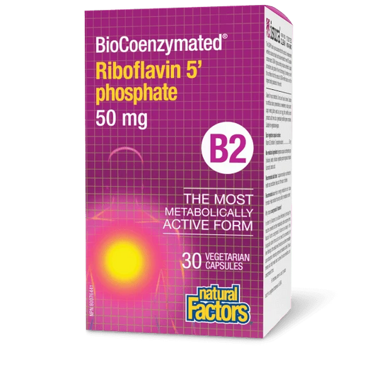 Biocoenzymated Riboflavin 5-phosphate 50 Mg