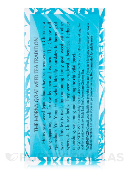 Horny Goat Weed Tea Bag