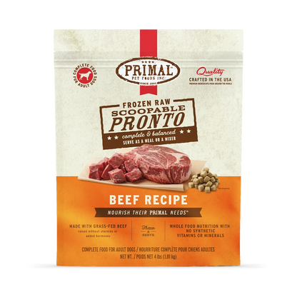 Pronto Scoop & Serve - Beef Formula for Dogs