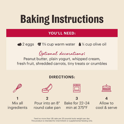 Honest Kitchen Cake Mix for Dogs