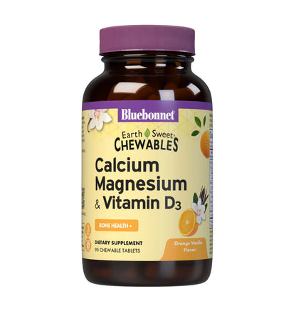 Calcium Magnesium & Vitamin D3 Chewables - Orange Vanilla