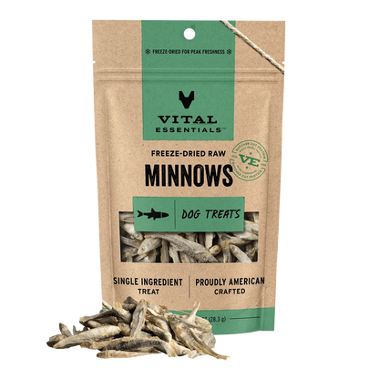 Freeze Dried Grain Free Minnows Treats for Dogs