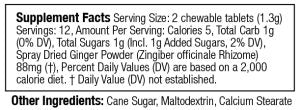 Ginger Rescue® Chewable Ginger Tablets – Strong