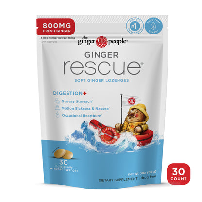 Ginger Rescue® Digestive Wellness Lozenges