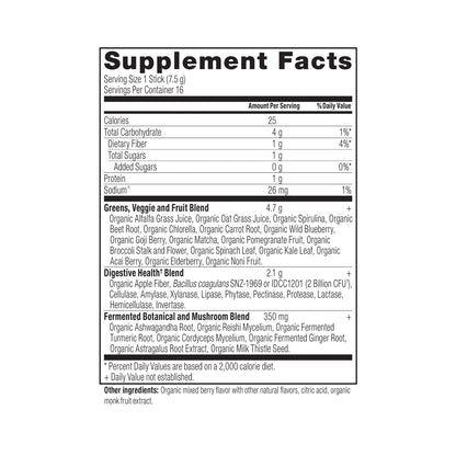 Organic Super Greens - Berry