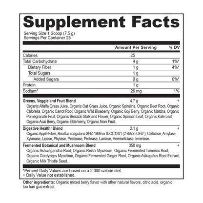 Organic Super Greens - Berry