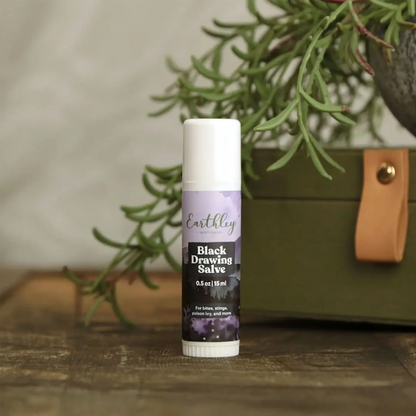 Earthley Black Drawing Salve 2oz