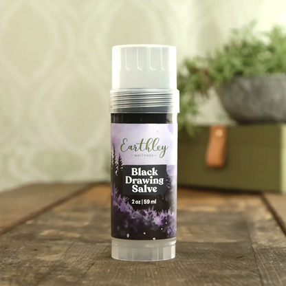 Earthley Black Drawing Salve 2oz