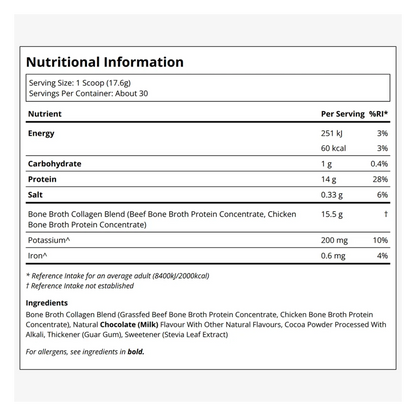 Bone Broth Collagen - Chocolate