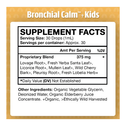 Bronchial Calm Herbal Tincture