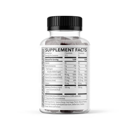 Clinical Immunity Elderberry Gummy