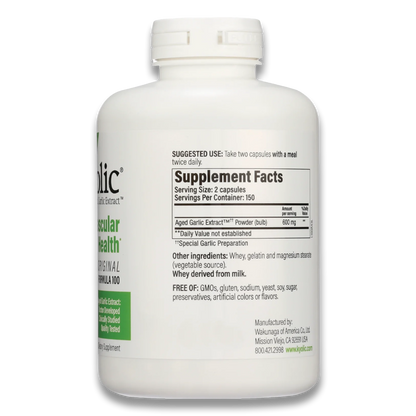 Aged Garlic Extract Cardiovascular Formula 100