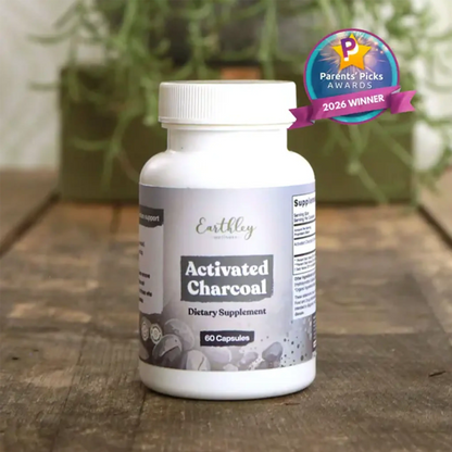 Earthley Activated Charcoal 60 veg caps