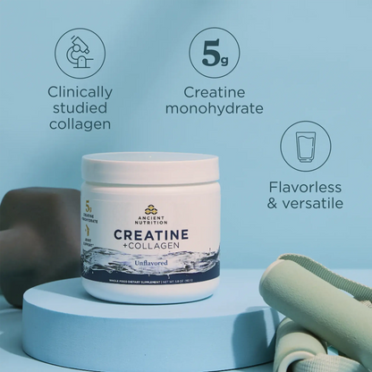 Unflavored Creatine + Collagen