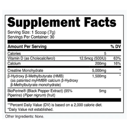 Creatine HMB - Unflavored