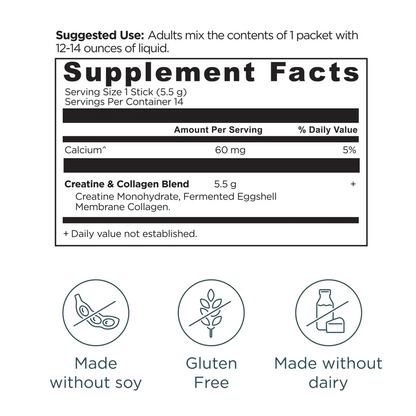 Unflavored Creatine + Collagen