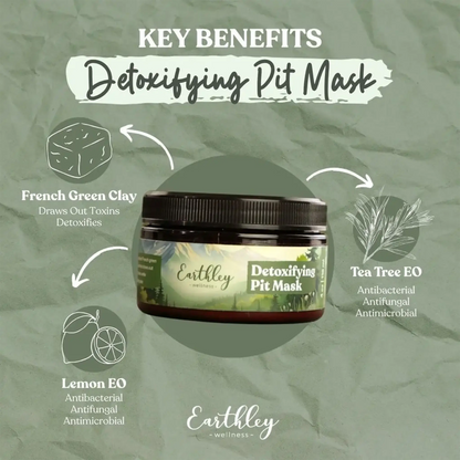 Earthley Detox Pit Mask 4 ounce