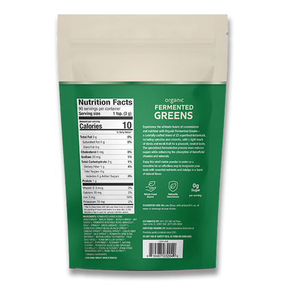 Organic Fermented Greens