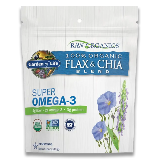 Raw Organics Flax & Chia blend