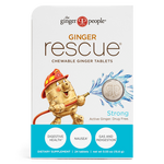 Ginger Rescue® Chewable Ginger Tablets – Strong