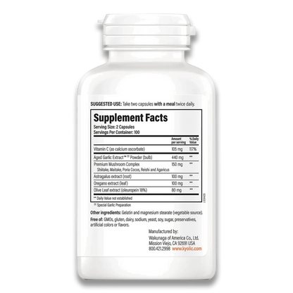 Aged Garlic Extract Immune Formula 103