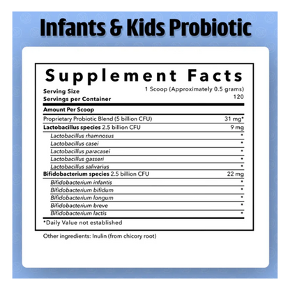 Infant & Kids Probiotics 120 servings