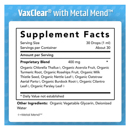 VaxClear Infants and Kids