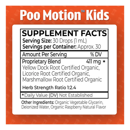 Poo Motion Herbal Tincture
