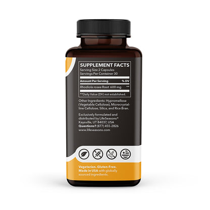 Rhodiola Root 600mg