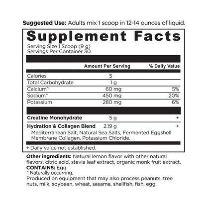 Lemon - Creatine + Collagen