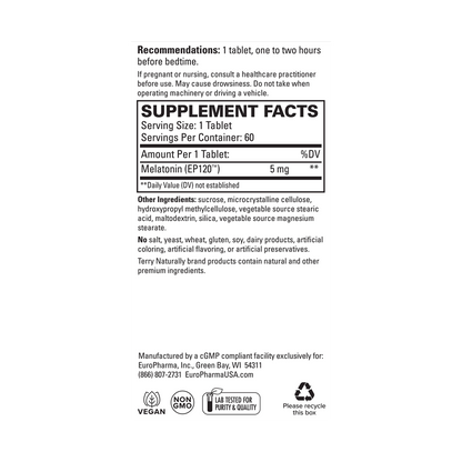 Melatonin EP120 5mg