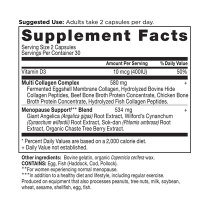 Menopause Support + Collagen