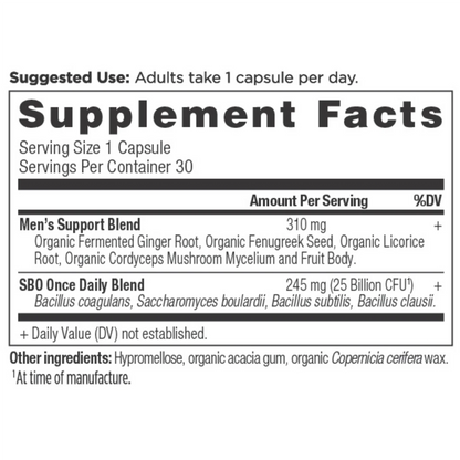 SBO Probiotics 25billion - Men's