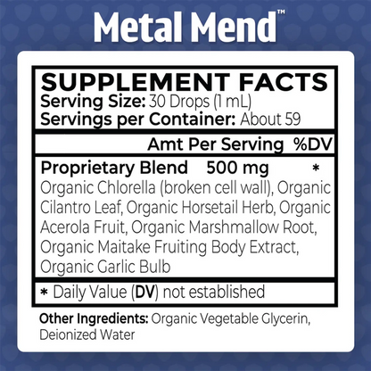 Metal Mend Heavy Metal Detox