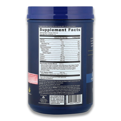 Strawberry Animal-Based Protein