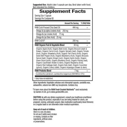 Raw CoQ10 200mg