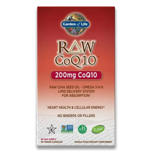 Raw CoQ10 200mg