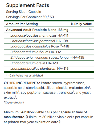 Advanced Adult's Probiotic