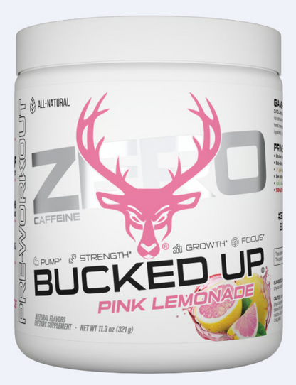 Bucked Up Pre-Workout Non-Stim - Pink Lemonade