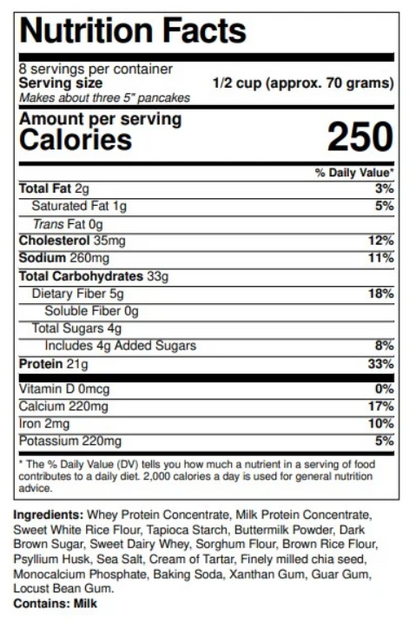 Gluten-Free LUV High-Protein Pancake, Waffle, & Baking Mix