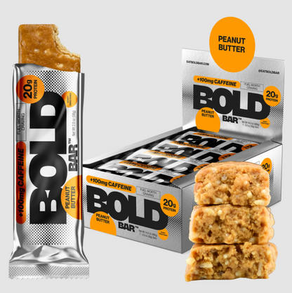 Peanut Butter Bar - 100mg Caffeine