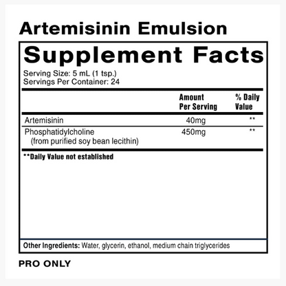Artemisinin Emulsion
