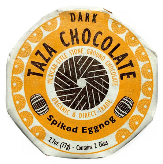 Spiked Eggnog Chocolate Disc