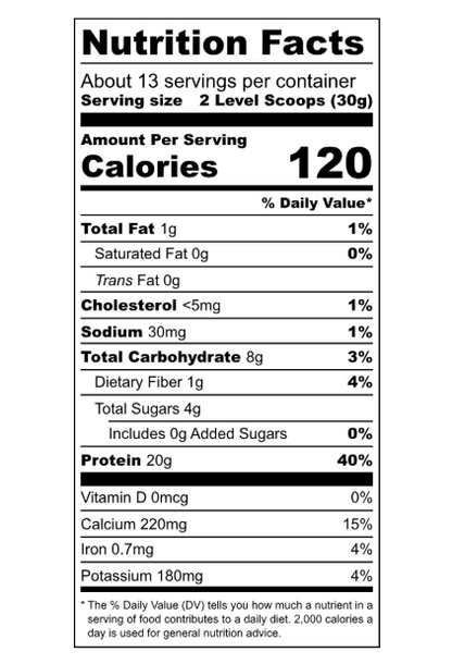 Clean Whole Protein - Unflavored